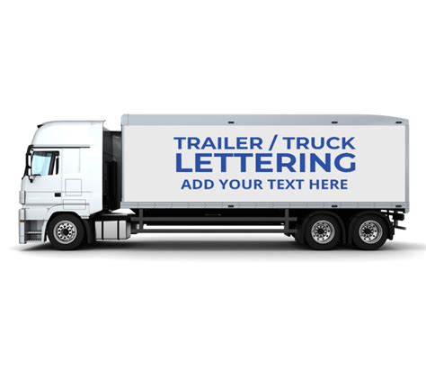 Heavy-duty Vinyl Truck Lettering - Create Your Own | Best of Signs