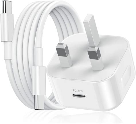 Ipad Charger And Plug 20w Usb C Charger For Ipad Pro And Cable 2m Type C Fast Wall Charger