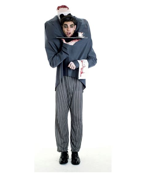 Adult Ghost Stories Headless Butler Halloween Costume