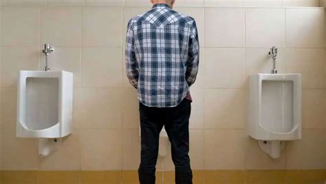 Queue Building In Gents Loo After Man Chooses To Use The Middle Of Three Urinals Newsthump