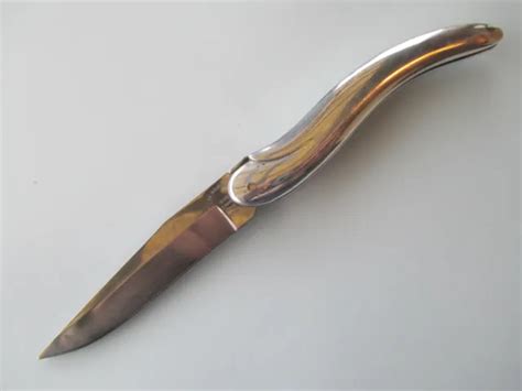 Couteau Laguiole Le Dauphin P Ponto Rare Old Knife Coltello Messer