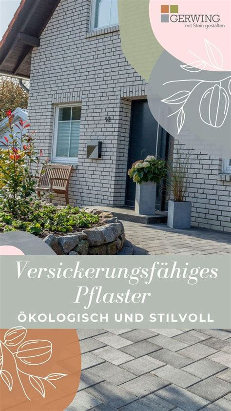 Versickerungsfähiges Pflaster ökologisch und stilvoll Terrace