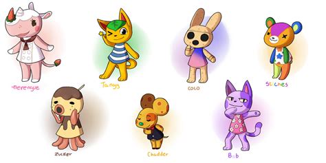 Animal Crossing- some villagers by Quarbie on DeviantArt