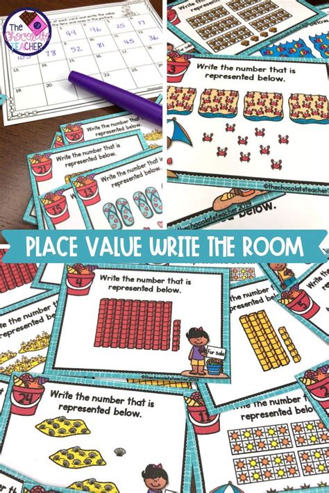 Place Value Tens and Ones - Summer Math - Write the Room | Fun math ...