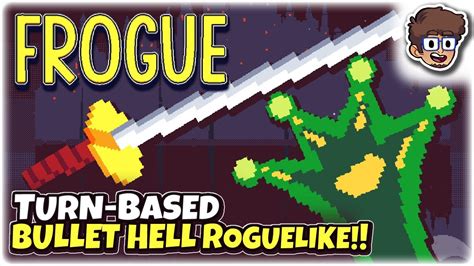 Turn Based Bullet Hell Roguelike Lets Try Frogue Youtube