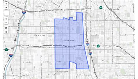 Bellflower Unified School District Map | School Zone Info & More