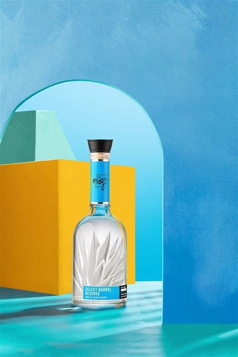 Download Milagro Select Silver Tequila Colorful Setting Wallpaper