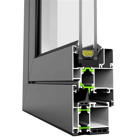 Profilato Per Finestra In Alluminio E Ecs Etem Termoisolante