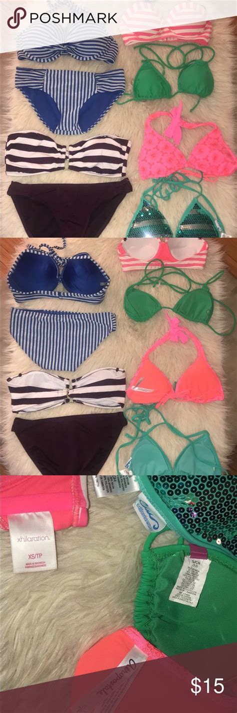 Bundle Of 8 Pieces Bikini Tops And Bottoms Bikini Tops Bikinis Small Bikinis