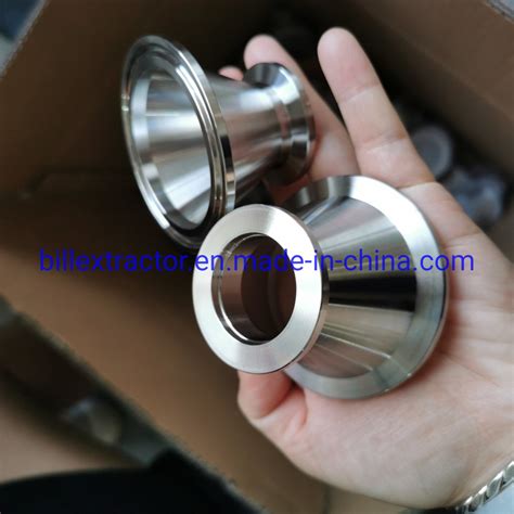 Stainless Steel Vacuum Pipe Fittings Kf Fitting Reducer China