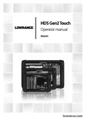 Lowrance HDS-7 Gen2 Touch Manual