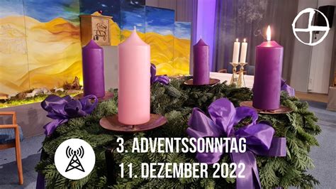 Eucharistiefeier Am 11 Dezember 2022 3 Adventssonntag Gaudete