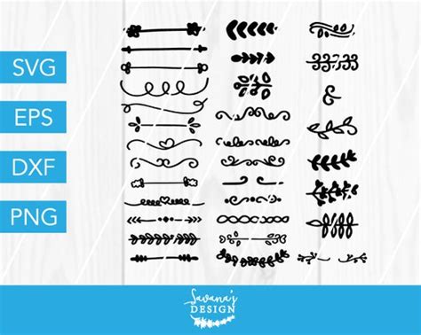 Free Accent Decorative Line Svg Svg Png Eps Dxf File