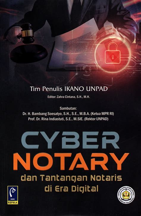 Jual Buku Cyber Notary Dan Tantangan Notaris Di Era Digital Karya Tim