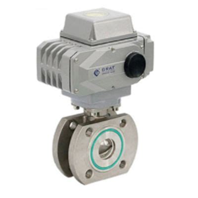 ASME On Off Explosion Proof Electric Actuator Ball Valve Electric