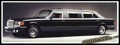 1986 Mercedes Benz 1000sel W126 Stretch Limousine By Trasco Bremen