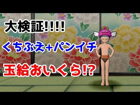 【ドラクエ10】~レベル上げ大検証~くちぶえ低lvパンイチでどれだけ経験値は稼げるのか 初心者・ソロプレイヤー必見 れんきん