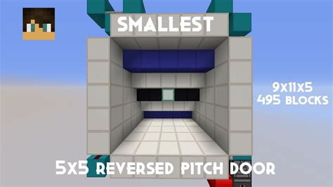 Former Smallest 5x5 Reversed Pitch Door Tutorial Youtube