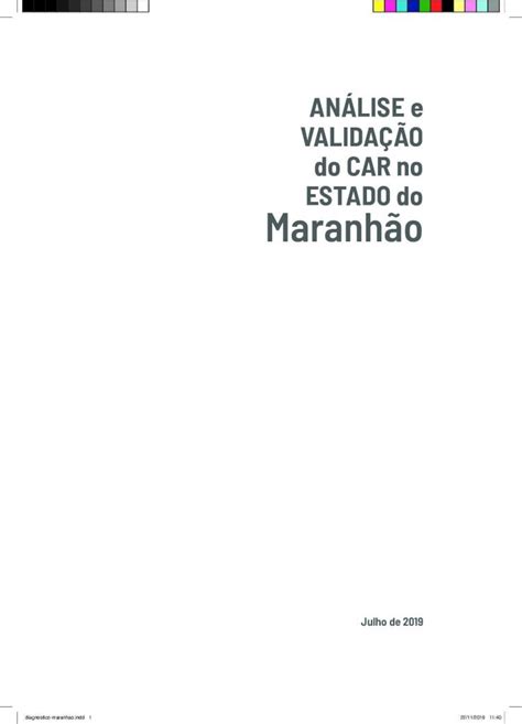 PDF ANÁLISE e VALIDAÇÃO do CAR no ESTADO do Maranhão CAR e