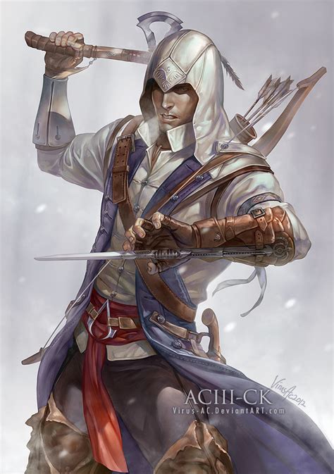 Connor Kenway Assassin S Creed III Mobile Wallpaper By Virus Ac74