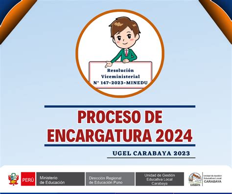 Proceso De Encargatura Resultados Finales Segunda Etapa