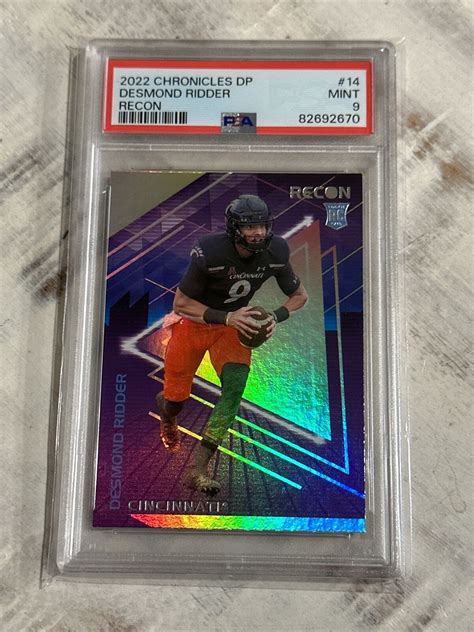 Panini Chronicles Draft Picks Recon Desmond Ridder Rc For