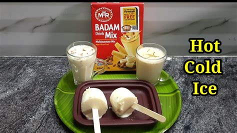 Mtr Badam Drink Mix Recipe Mtr Badam Drink Badam Milk Badam Kulfi Mtr