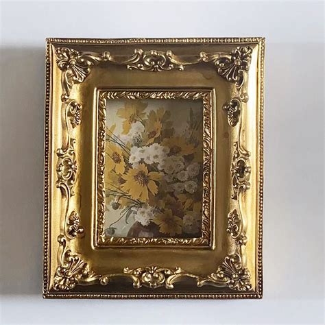 Nuolux Embossed Picture Frame Vintage Photo Holder Picture Display