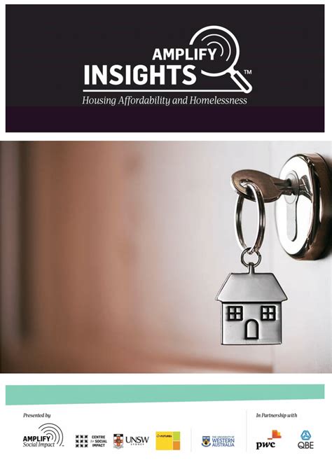 Pdf Amplify Insights Housing Affordability And Homelessness