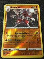 Lycanroc Reverse Holo Prices Pokemon Burning Shadows Pokemon