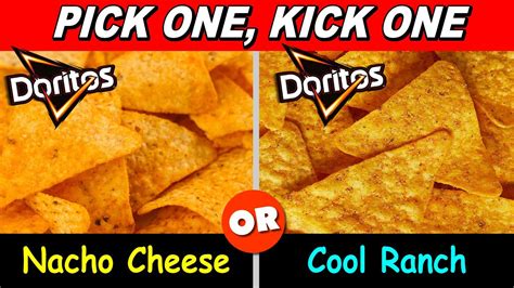 Pick One Kick One Potato Chip Flavor Edition HARDEST Choices YouTube