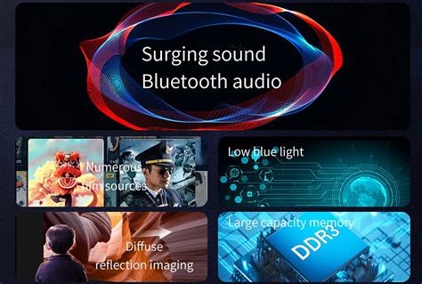 Портативный проектор 4K Android Full HD 1080P 2 + 32G 10000 люмен ...