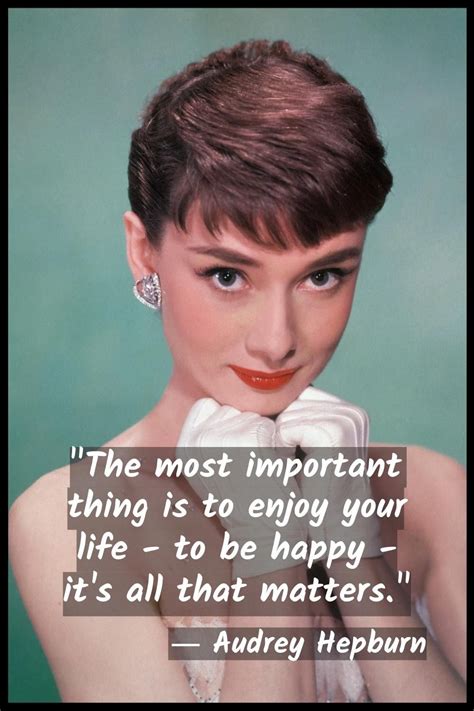 Happiness quotes audrey hepburn – Artofit