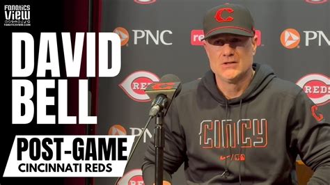 David Bell Reacts To Elly De La Cruz Hitting For Cycle Joey Votto Return And Reds 12 Games Win