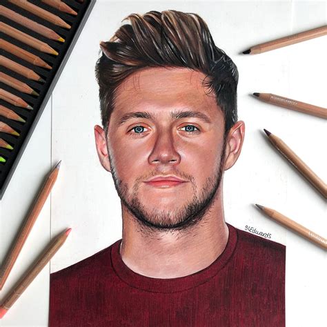 Niall Horan Cartoon Drawing Step By Step