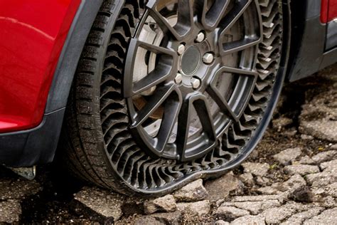 Michelin Créé Uptis Un Pneu Increvable Innovant