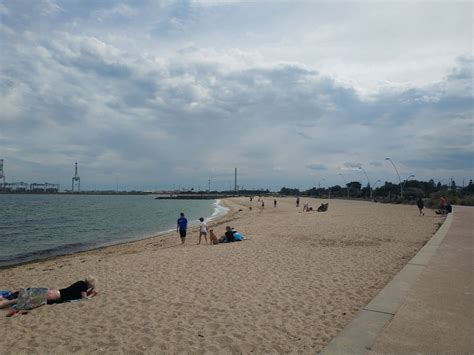 Sandridge Beach Port Melbourne Victoria, Dog Off Leash & Picnic Areas