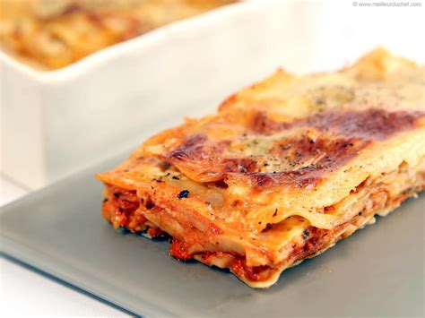 Lasagnes bolognaise Fiche recette illustrée Meilleur du Chef