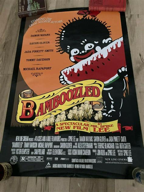 BAMBOOZLED MOVIE POSTER RARE ORIGINAL FINAL 27x41 SPIKE LEE | #3855867087