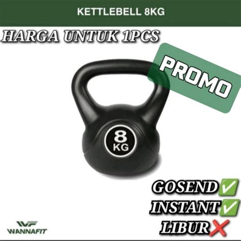 Jual Kettlebell Kg Kettle Bell Alat Angkat Beban Rumahan Barbel Dumble