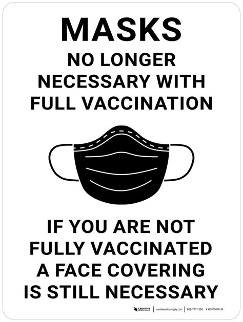 Mask No Longer Necessary With Full Vaccination If You Are Not Fully Vaccinated A Face Covering