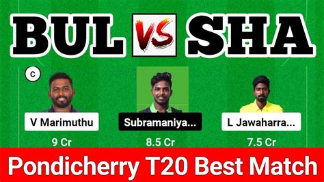 BUL Vs SHA Dream11 Prediction Today Match BUL Vs SHA Player Stats BUL