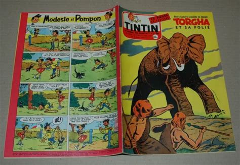 Le Journal De Tintin N Point Tintin Pr Sent Complet Tbe Eur