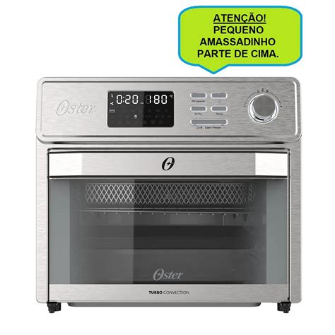 Forno E Fryer 25l Oster Multifunções 10 Em 1-127v - FORNO E FRYER 25L OSTER MULTIFUNÇÕES 10 EM 1 OFOR250 127V - ATENÇÃO ...