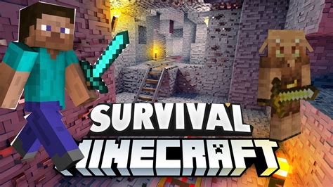 Minecraft Survival Odc Ma A Wyprawa Po Elazo Youtube