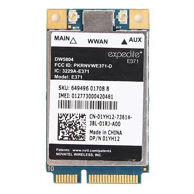 Dell DW5804 4G LTE WWAN Mobile Broadband 01YH12 E371 Wireless PCI E 3G