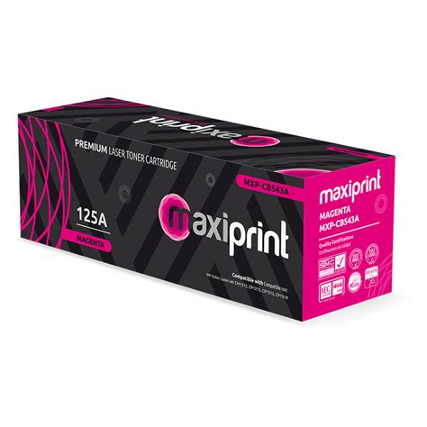 Tóner Maxiprint MXP CB543 serie 125a Magenta Laser Print Soluciones