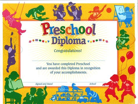 Pre K Graduation Template