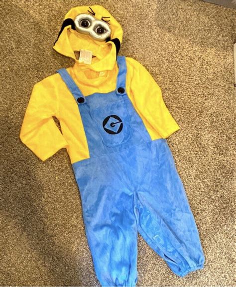 Toddler Minions Costume, Official Despicable Me Jumps… - Gem