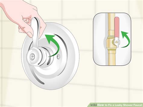 How To Fix A Leaky Shower Faucet With Pictures Wikihow